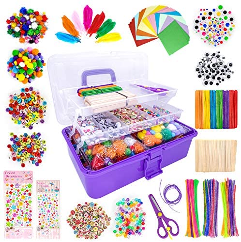 1405 Pcs Art and Craft Supplies...