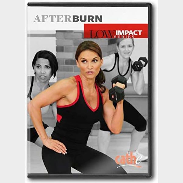 Cathe Friedrich Afterburn Low Impact HiiT Metabolic Fat Burner Workout DVD For Women - Use for Cardio, Metabolic Training, HIIT Training, Weight Loss, and Fat Burning