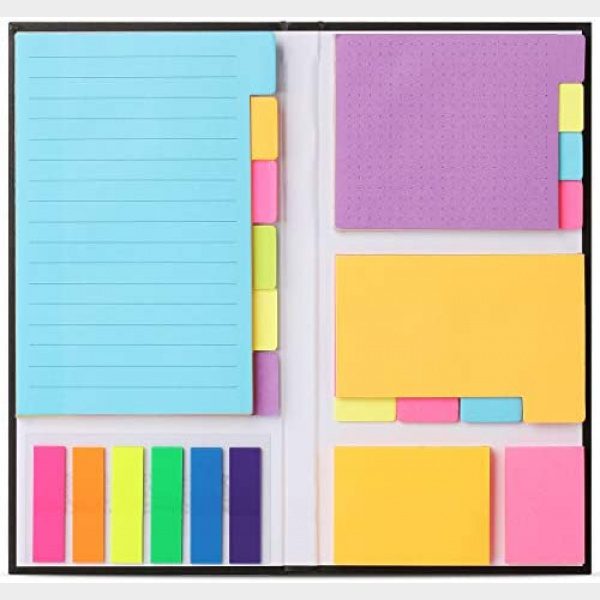 Mr. Pen- Sticky Notes Set, Sticky Notes Tabs, 410 Pack, Divider Sticky Notes, School Supplies, Office Supplies, Planner Sticky Notes, Sticky Note Dividers Tabs, Book Notes, Bible Sticky Notes