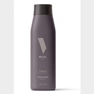 Shampoo for Men by Bevel - Sulfate-Free Mens Shampoo for Textured Hair with Coconut Oil and Shea Butter, Detangles Coarse, Curly Hair, 12 oz.