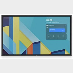 Vibe 75 inch Smartboard Pro - an 4K UHD Interactive Whiteboard, with Wall Mount and Remote Control, That Enhances Collaboration, Create Engaging Presentations for Your Education and Business Needs