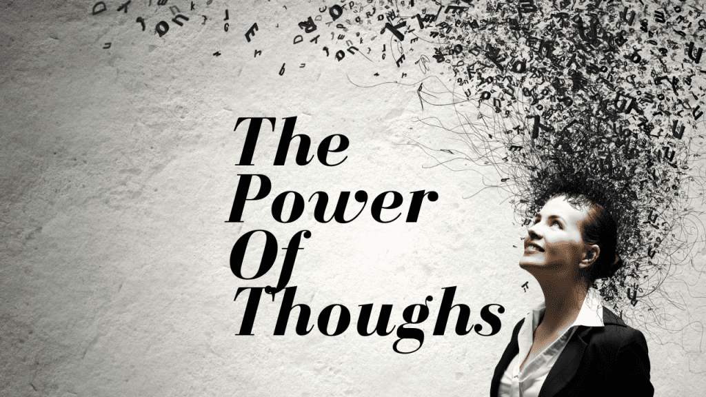 Our thoughts are very important pay close attention to your thoughts. Don't allow negative thoughts stop you. Attracting what you want is powerful.