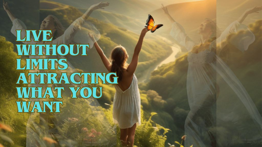 Live Without Limits Attracting What You Want. Break free from self-imposed restrictions and embrace the endless possibilities that life has to offer.